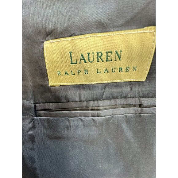Lauren Ralph Lauren Mens Wool Suit Jacket Blazer Size 44R Grey Classic - Picture 2 of 14